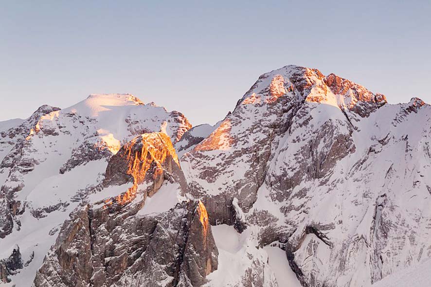 La leggenda del ghiacciaio della Marmolada